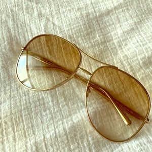 Chloe large Aviator sunglasses
